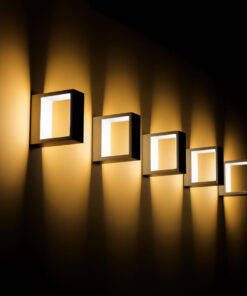 Simes Cool Quadrato Applique Lampada da Parete