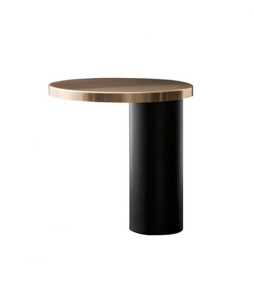 8200900089466_cylinda bordlampe guld matsort - oluce