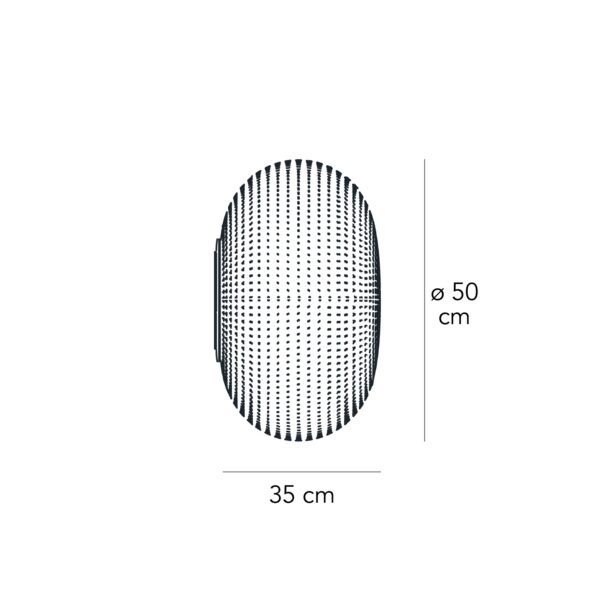 Bianca parete grande dimensioni