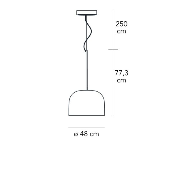 Equatore sospensione grande dimensioni