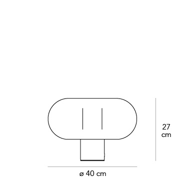 Fontanella tavolo grande dimensioni