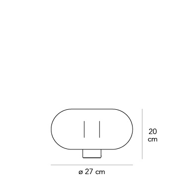 Fontanella tavolo media dimensioni