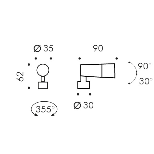Flower 35 dimensioni