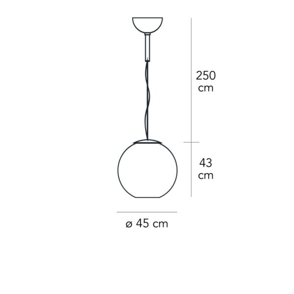 Globo di luce grande dimensioni