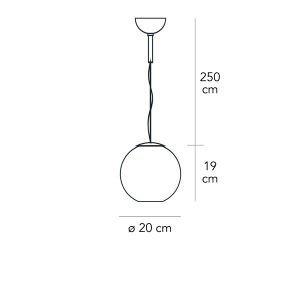 Globo di luce piccola dimensioni