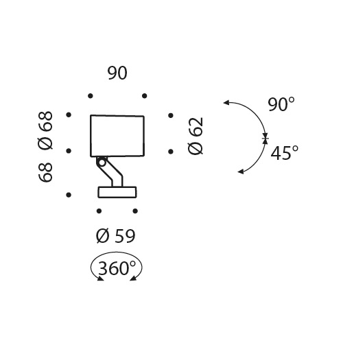 microstage tondo 12gradi dimensioni