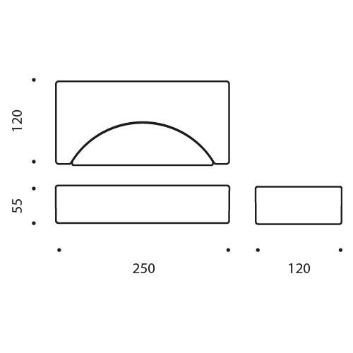 brick of light incasso dimensioni