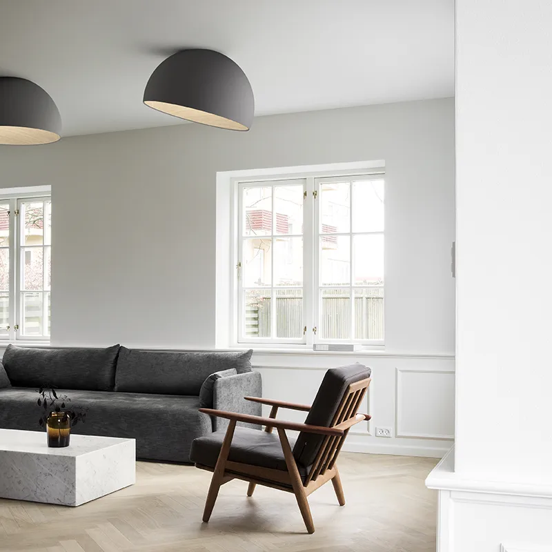 Vibia Duo "semisferica" Lampada a Soffitto - <span style="color:red">Promo</span>