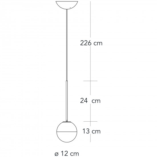 pallina-sospensione-fontanaarte-dimensioni