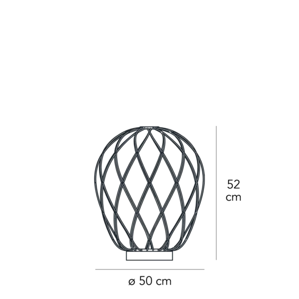 pinecone-tavolo-fontanaarte-grande-dimensioni